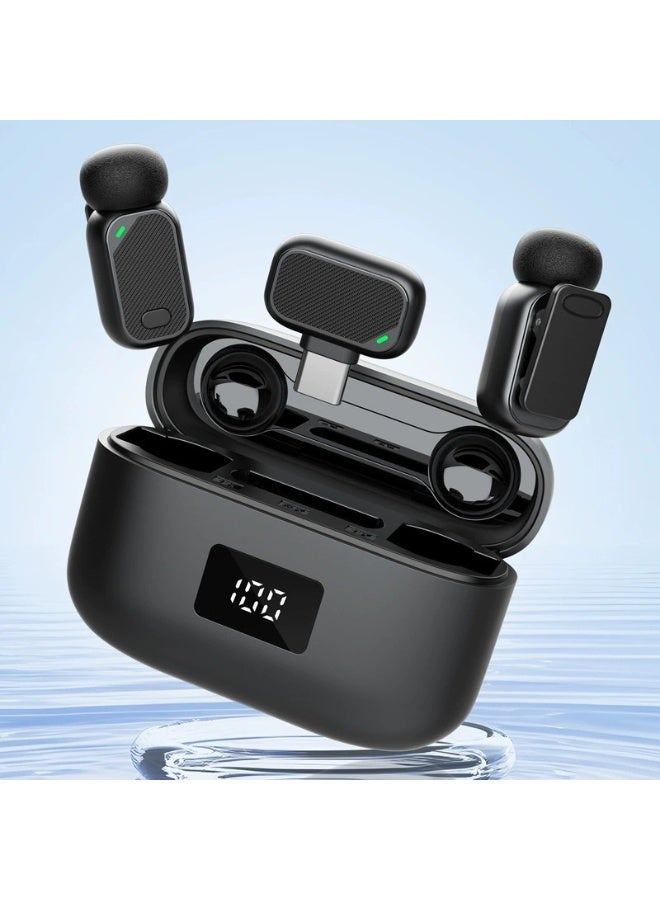 mini6 Mini Wireless Microphone Bluetooth Clip-on Lapel Mic Noise Cancelling Portable Recording Mic for TikTok YouTube Vlog microphone for vlogging  microphone bluetooth - Image 1